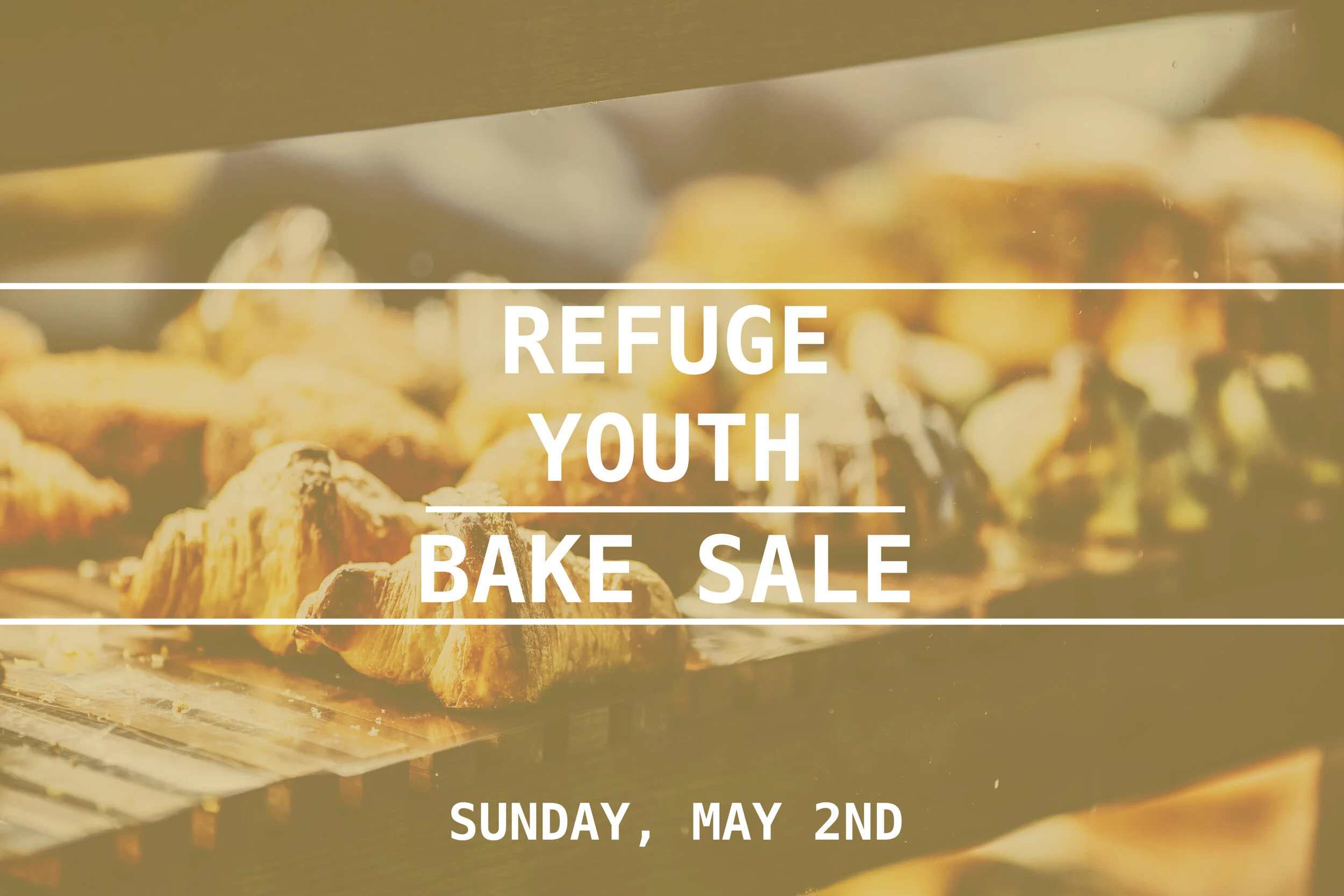 Refuge Youth Bake Auction