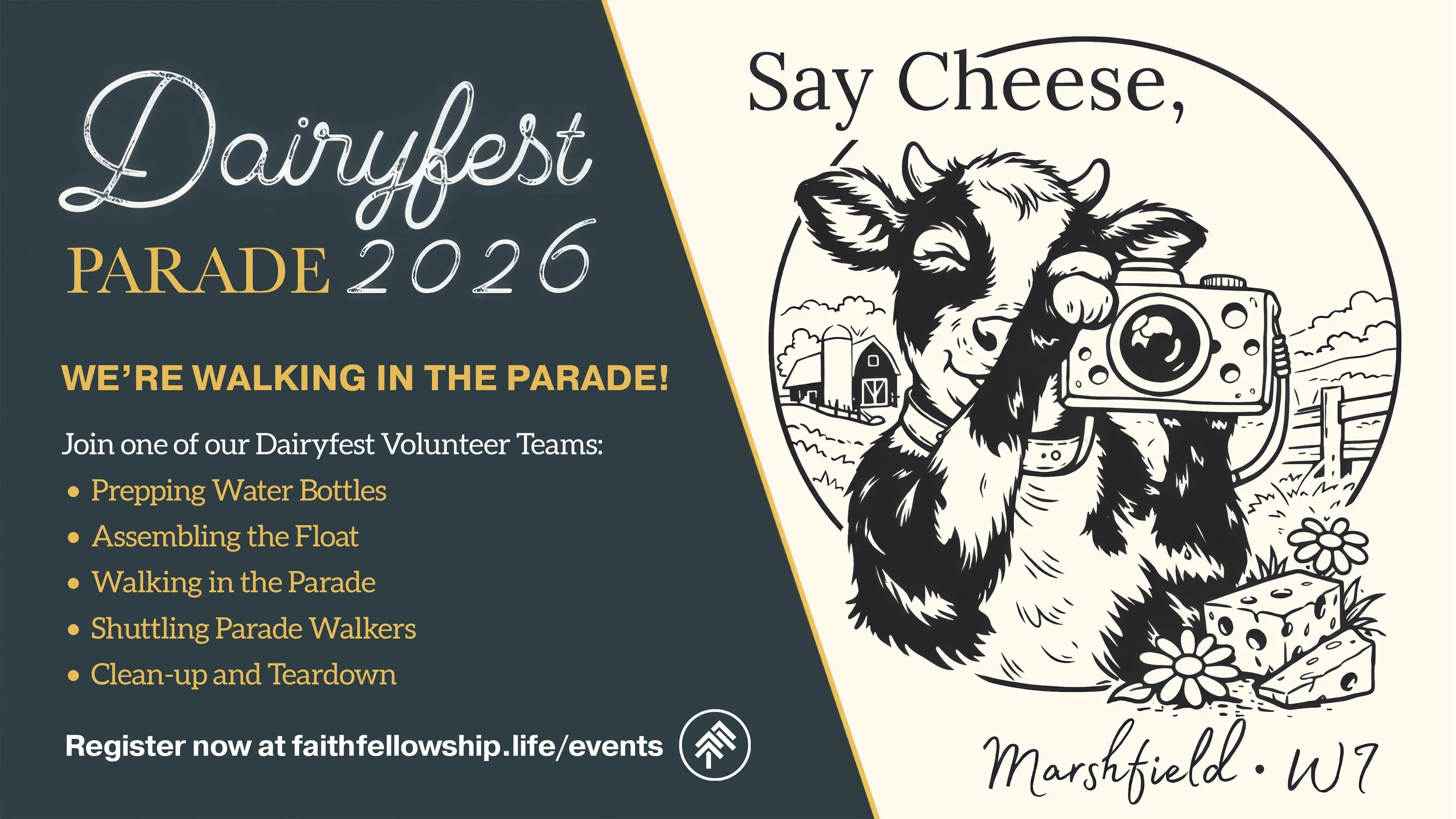Volunteer for the 2026 Dairyfest Parade