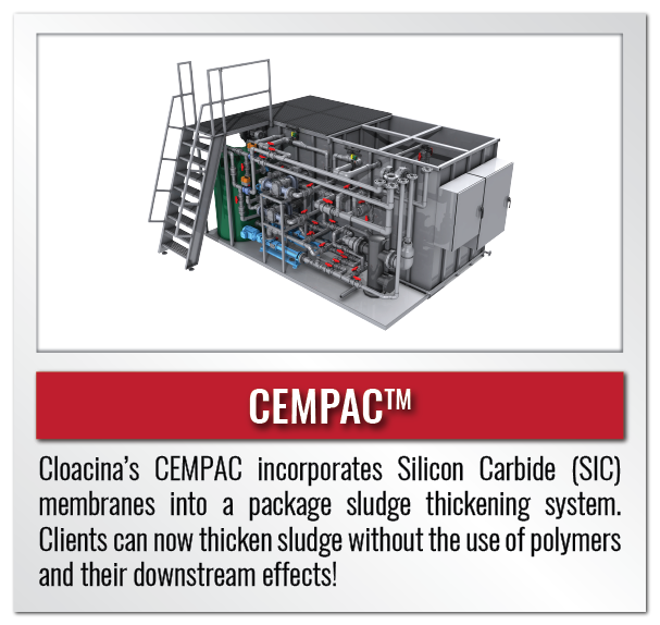 Cempac Sludge thicking system