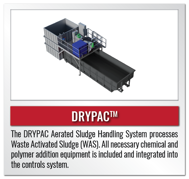 Drypac sludge handling system