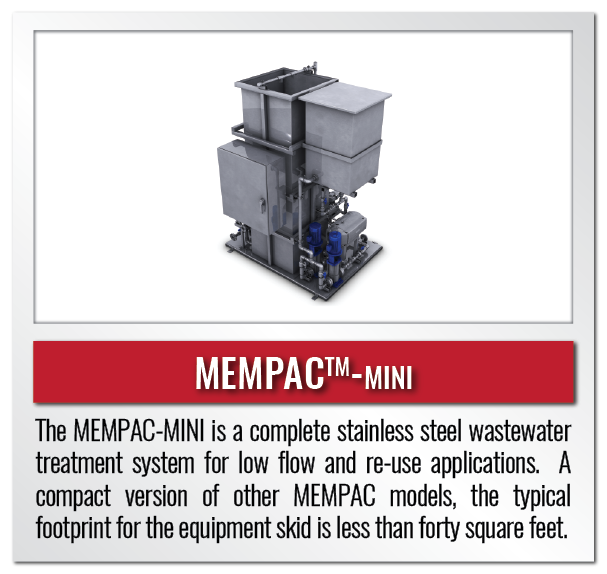 Mempac-Mini membrane bioreactor