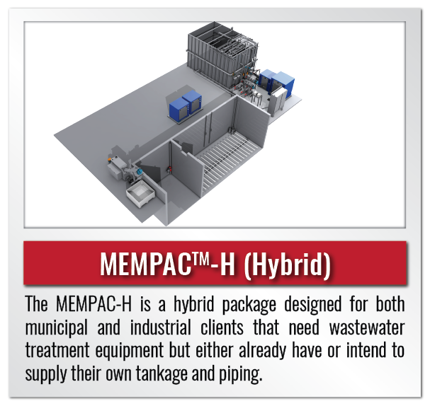 Mempac-H Hybrid membrane bioreactor