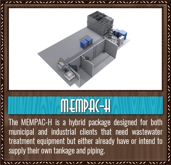 Mempac-H Hybrid membrane bioreactor