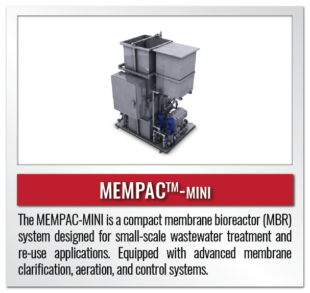 Mempac-Mini membrane bioreactor