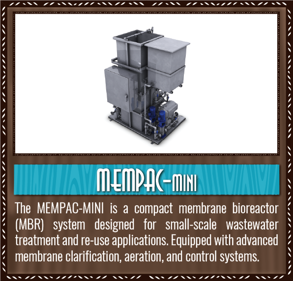 Mempac-Mini membrane bioreactor