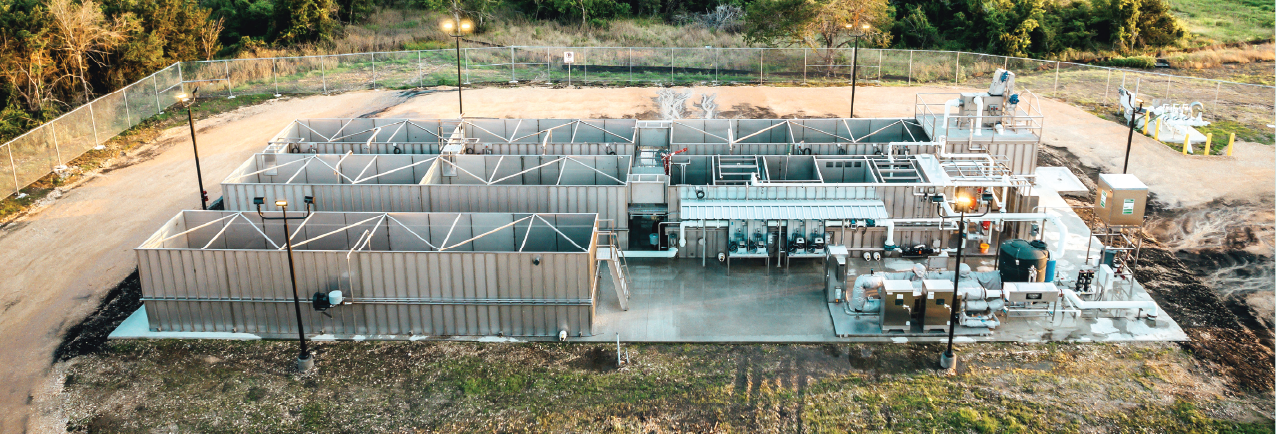 Cloacina MEMPAC-M wastewater treatment system