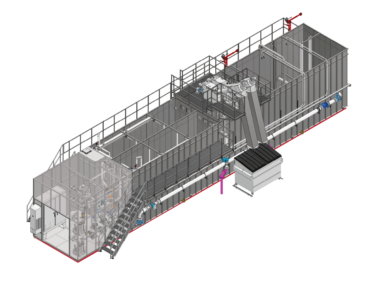 Cloacina MEMPAC-M1 packaged wastewater treatment system