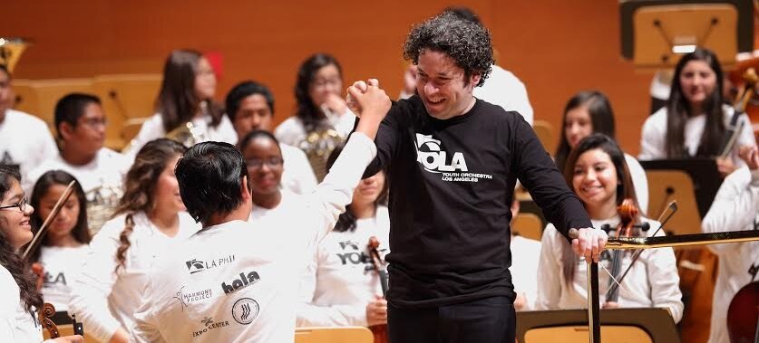 Gustavo Dudamel Reflects on Ten Years of YOLA at HOLA — Heart of Los Angeles
