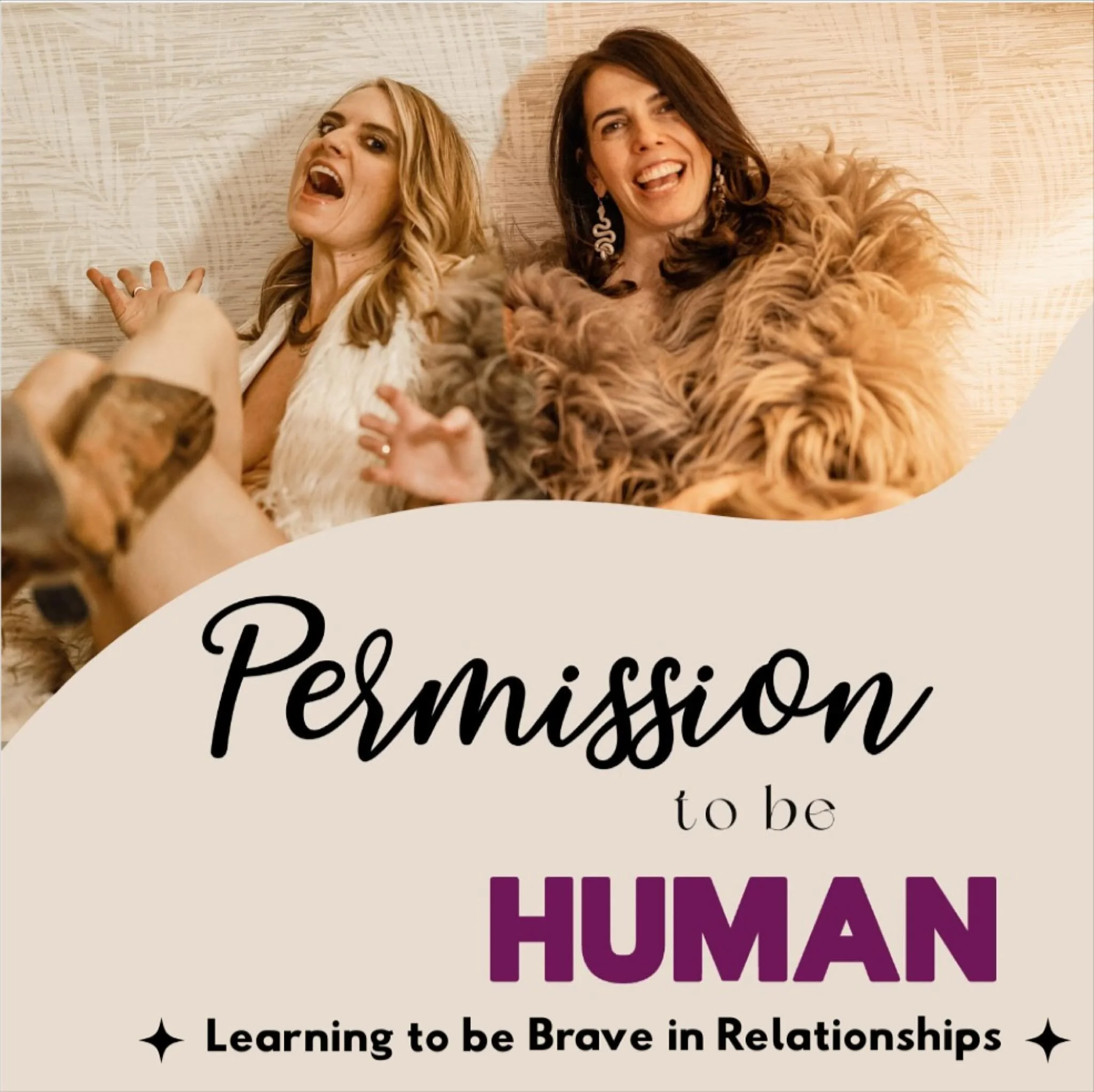 If you wanna see me and @janelleorion_ on stage in @spiritcrowns ....
💜 Hosting a mini-podcast episode of @permissiontobehumanpodcast ....
💜 Talking about the soft gooey magical center of relationships, feminism and letting go....
💜 Quoting the ev