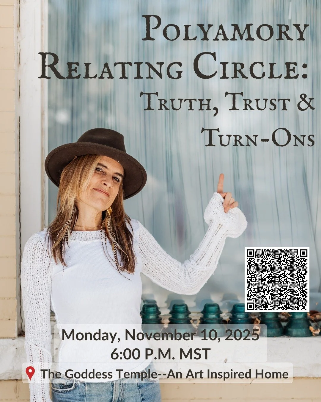 Bring your fears, curiosity, questions and frustrations. Leave with real-life insights on how to navigate this newfound path to freedom.
--Opening your heart, but pulling out your hair along the way?
--Afraid to meet your partner&rsquo;s new girlfrie