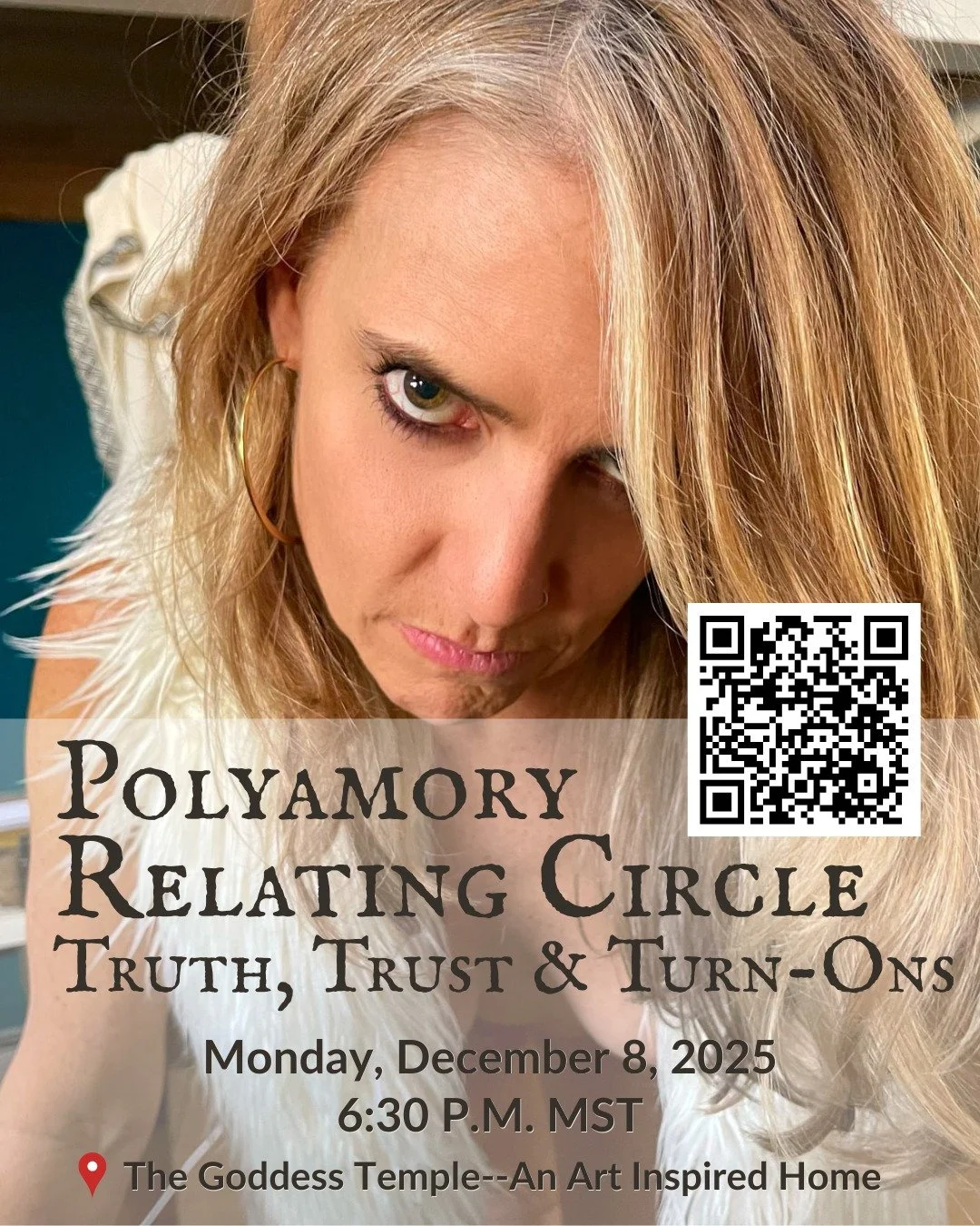 Bring your fears, curiosity, questions and frustrations. Leave with real-life insights on how to navigate this newfound path to freedom.
&mdash;Opening your heart, but pulling out your hair along the way?
&mdash;Afraid to meet your partner&rsquo;s ne
