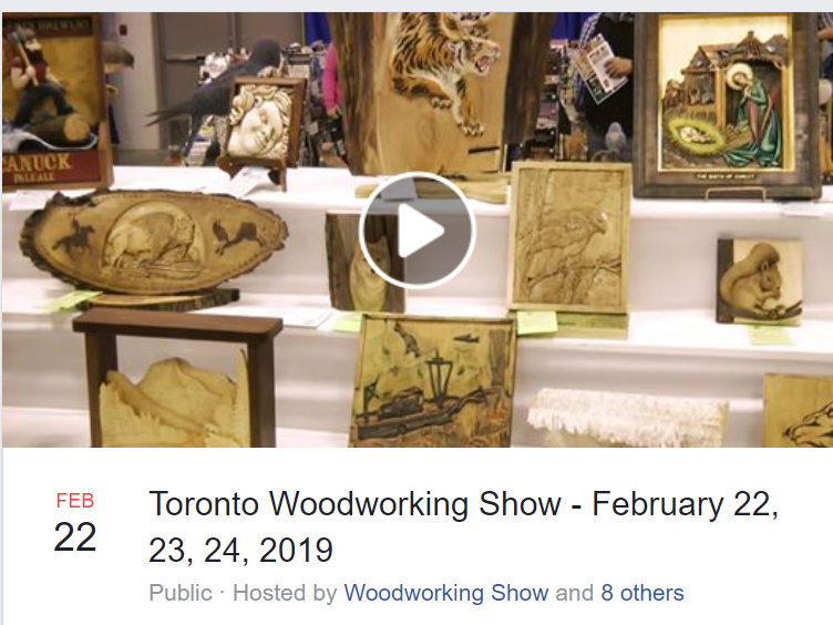 Toronto Woodworking Show (Feb 22-24)