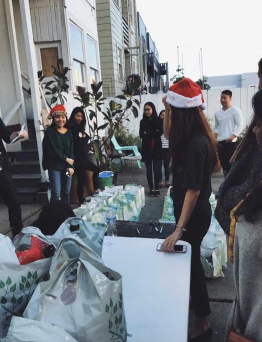 holiday comfort kits for the homeless - packing & distribution party