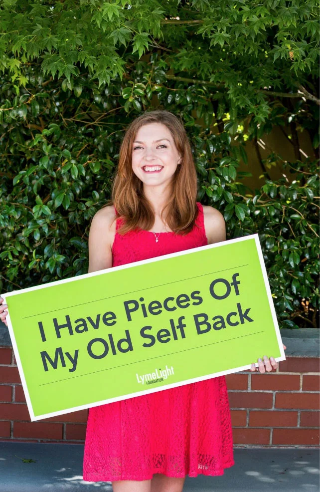 I have pieces of my old self back.