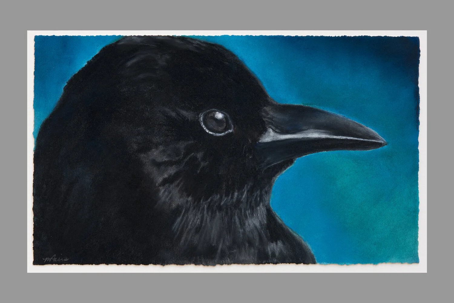 "Portrait of Crow". (SOLD)