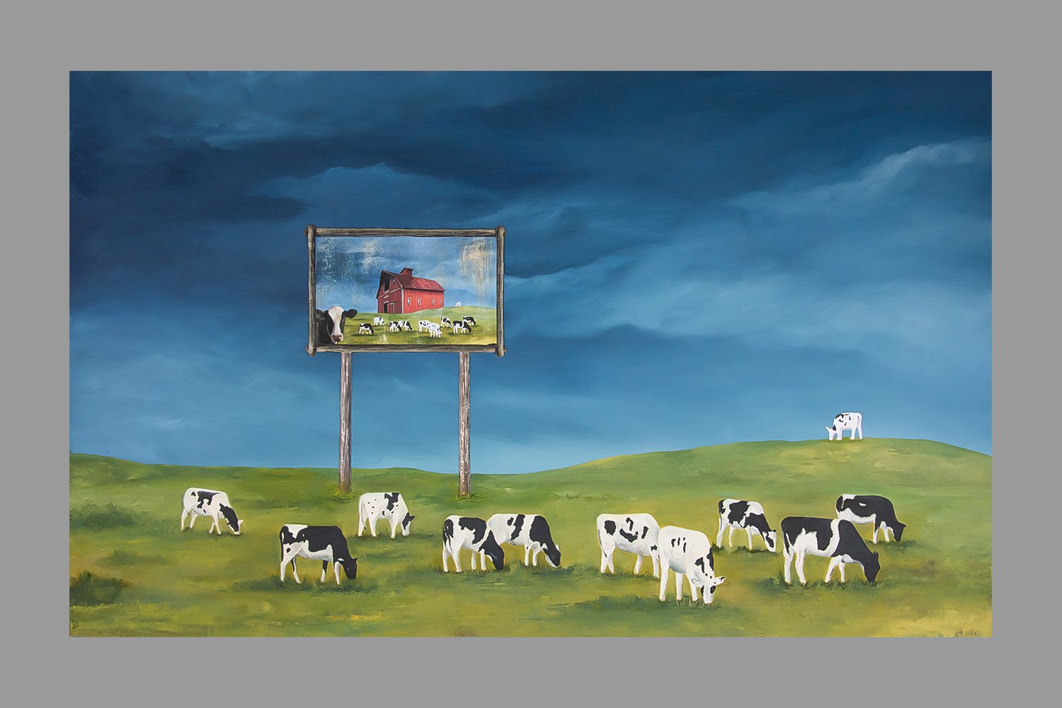 "Still Life with Cows"