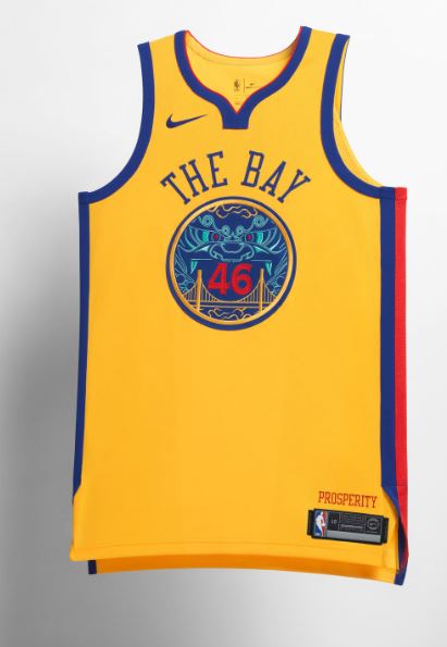 golden state asian jersey