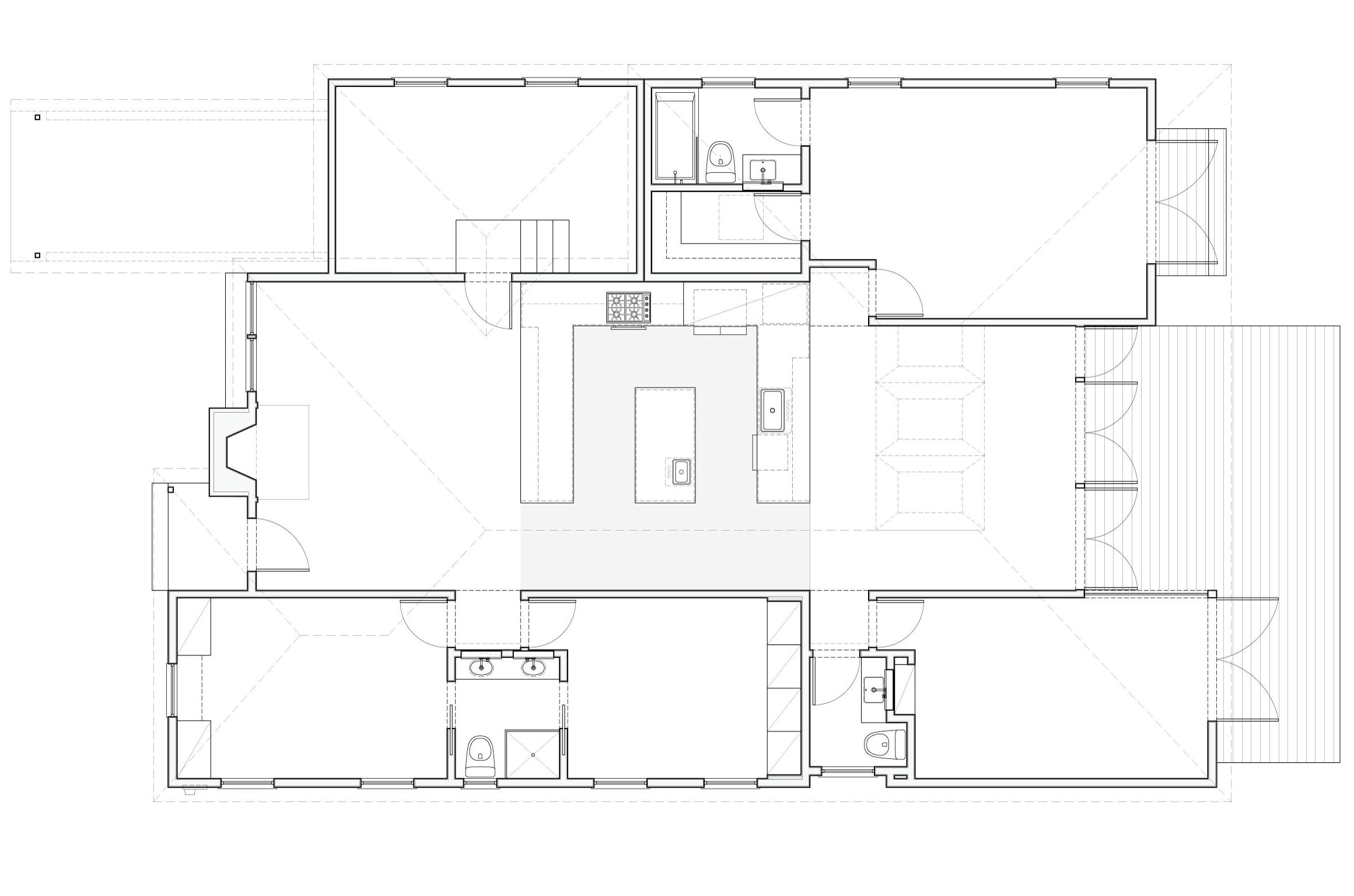  The new 2,040 square foot plan. 