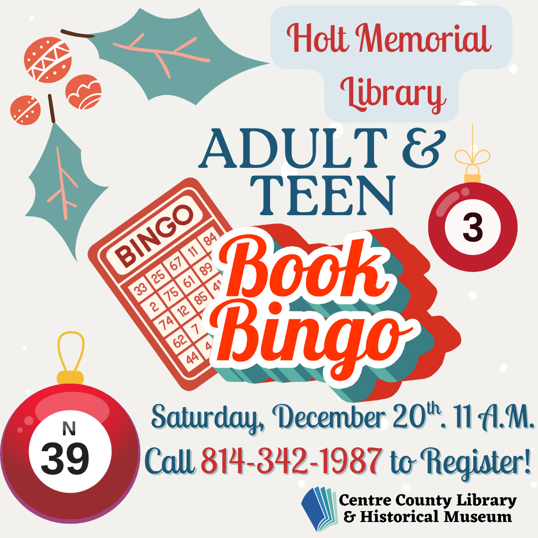 Adult &amp; Teen Book BINGO