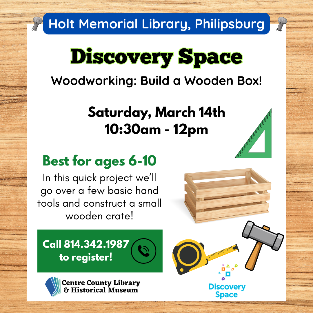 Discovery Space Presents - Woodworking: Build a Wooden Box!