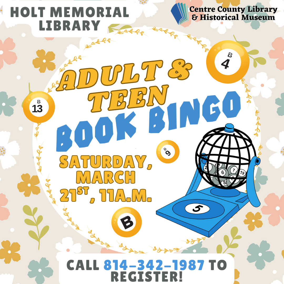 Adult &amp; Teen Book BINGO
