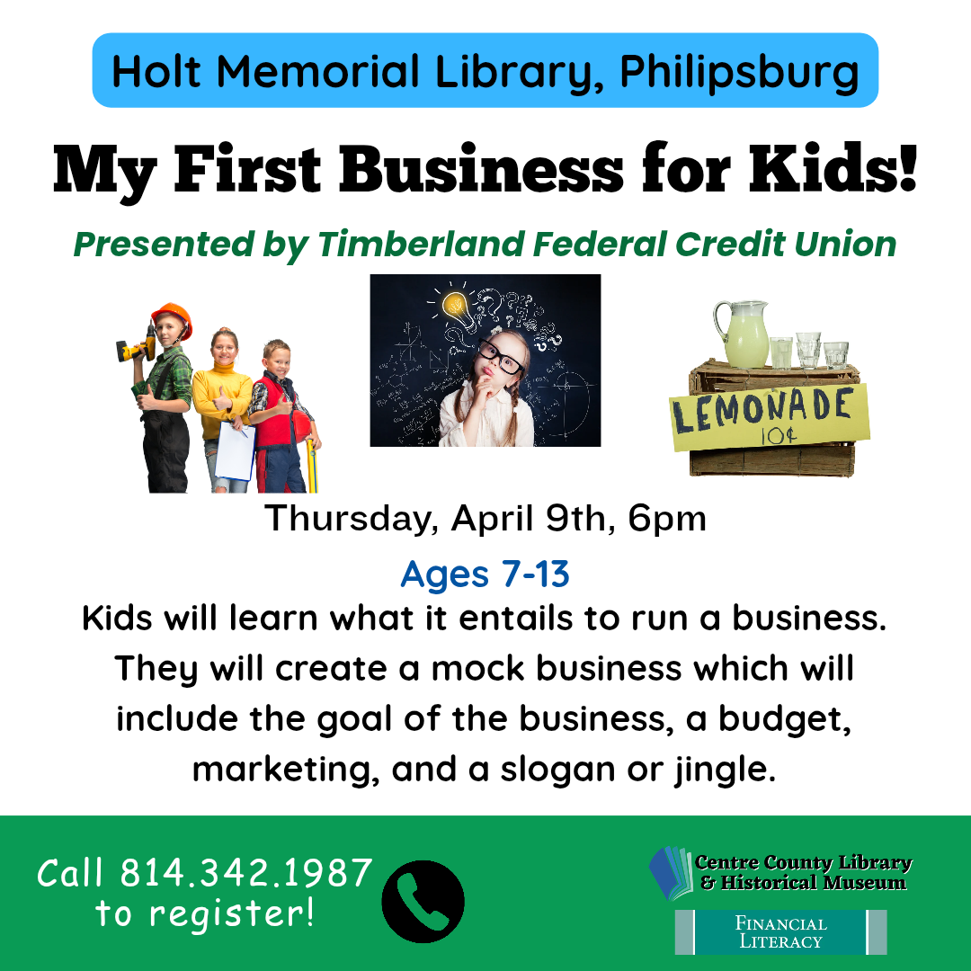 My First Business for Kids!