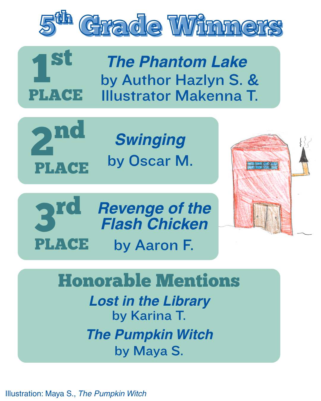 Young Author and Illustrator Contest — Centre County Library ...
