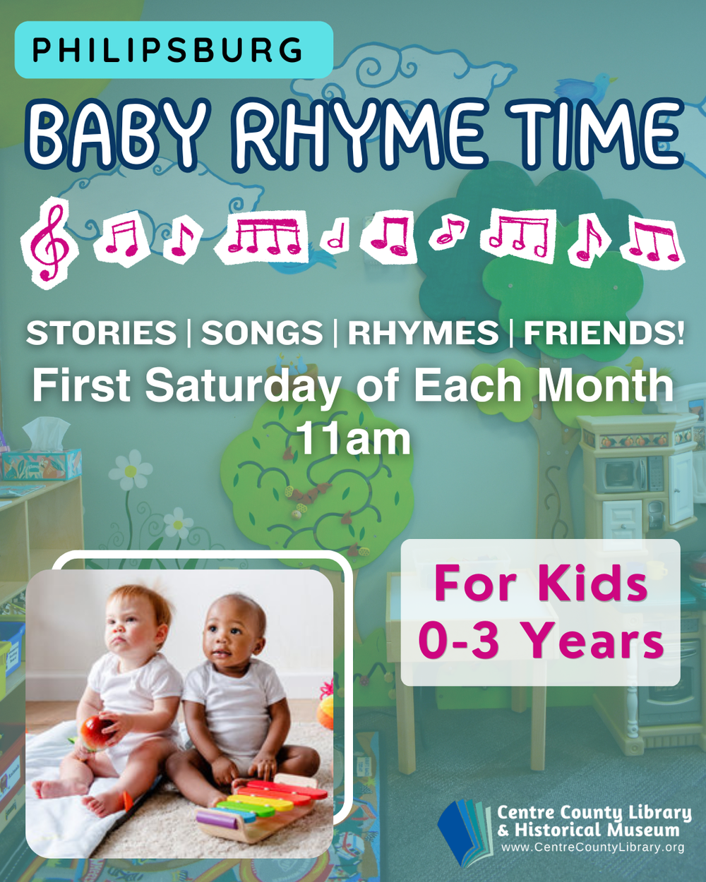 Baby Rhyme Time at the Holt Memorial Library — Centre County Library ...