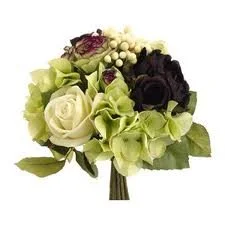 Deep Purple & Green Bouquets - 15