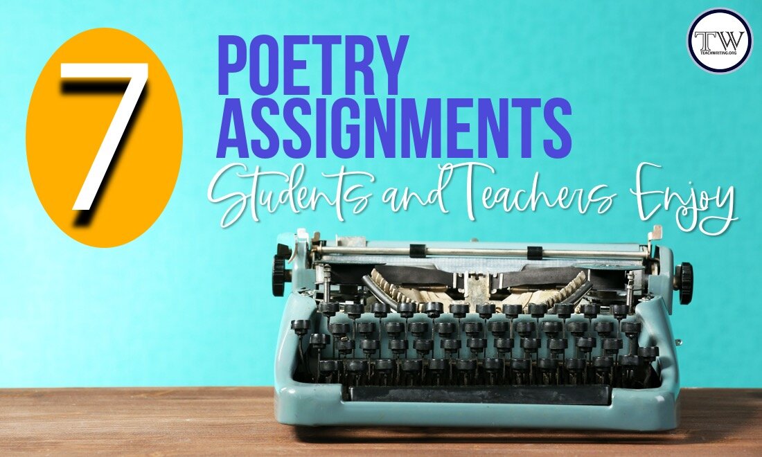 Engaging poetry assignments for middle school and high school ELA