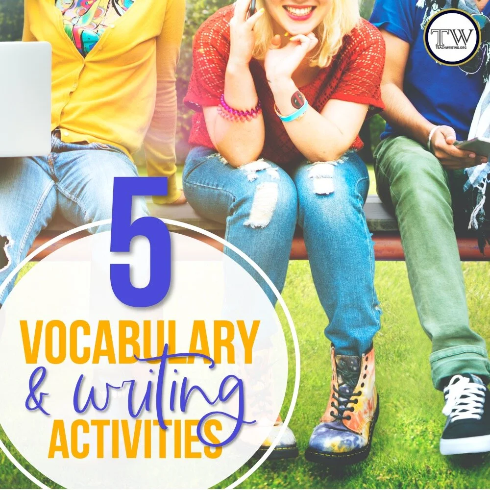 5 Ways to Incorporate Vocabulary in Writing