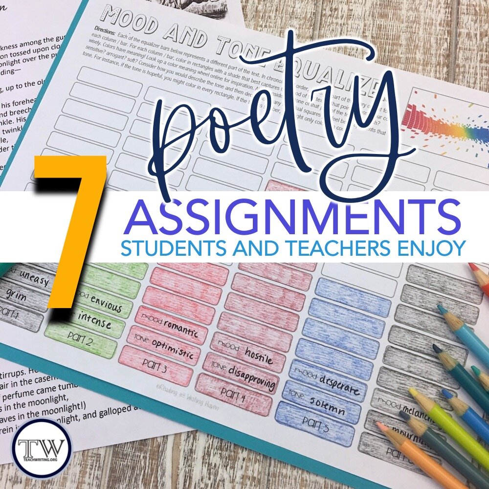 7 Poetry Activities Students Love Teachwriting Org