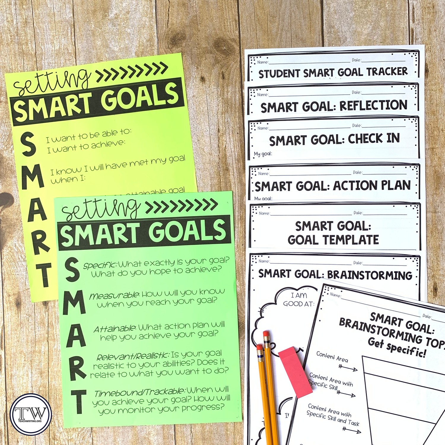 Scripting Goals Setting Writing Goals with Students β TeachWriting.org