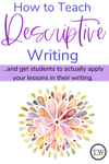 How to Teach Descriptive Writing — TeachWriting.org