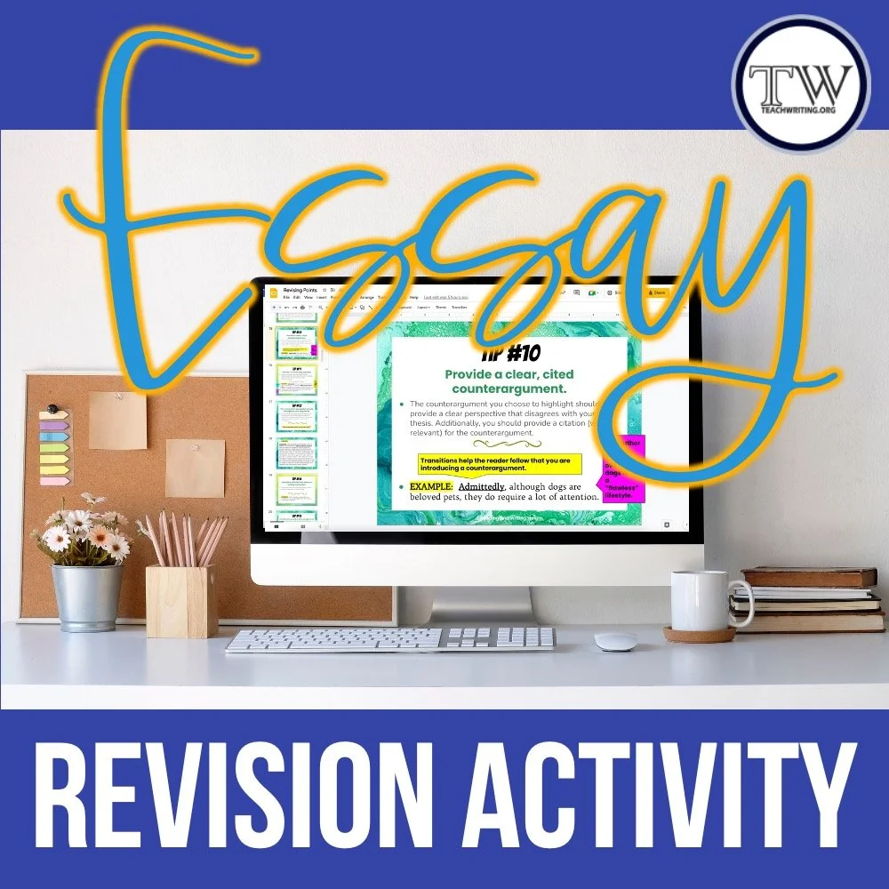 Essay Revision: Ways to Encourage Students to Revise their Writing
