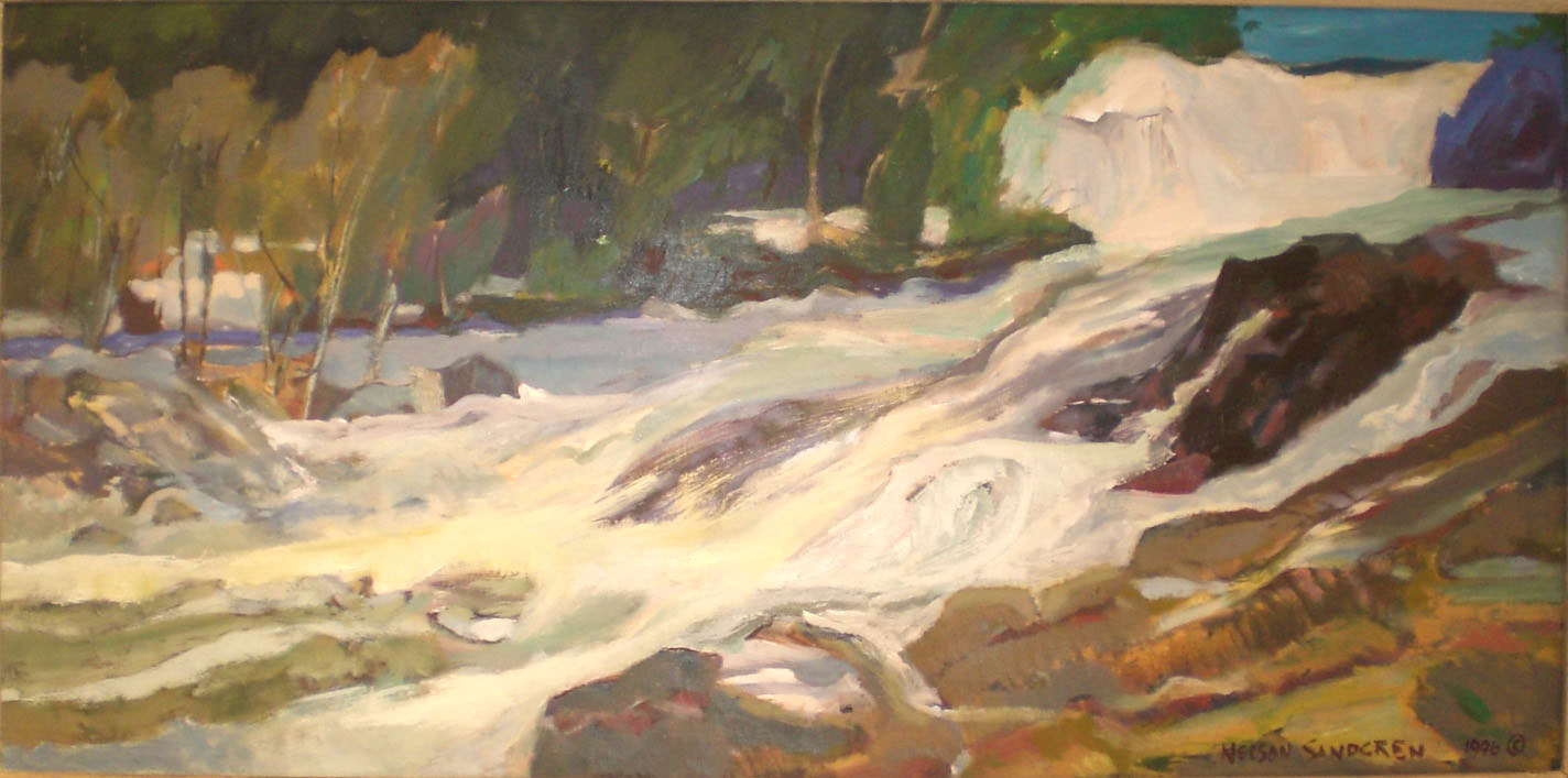 Luckiamute River, Nelson Sandgren