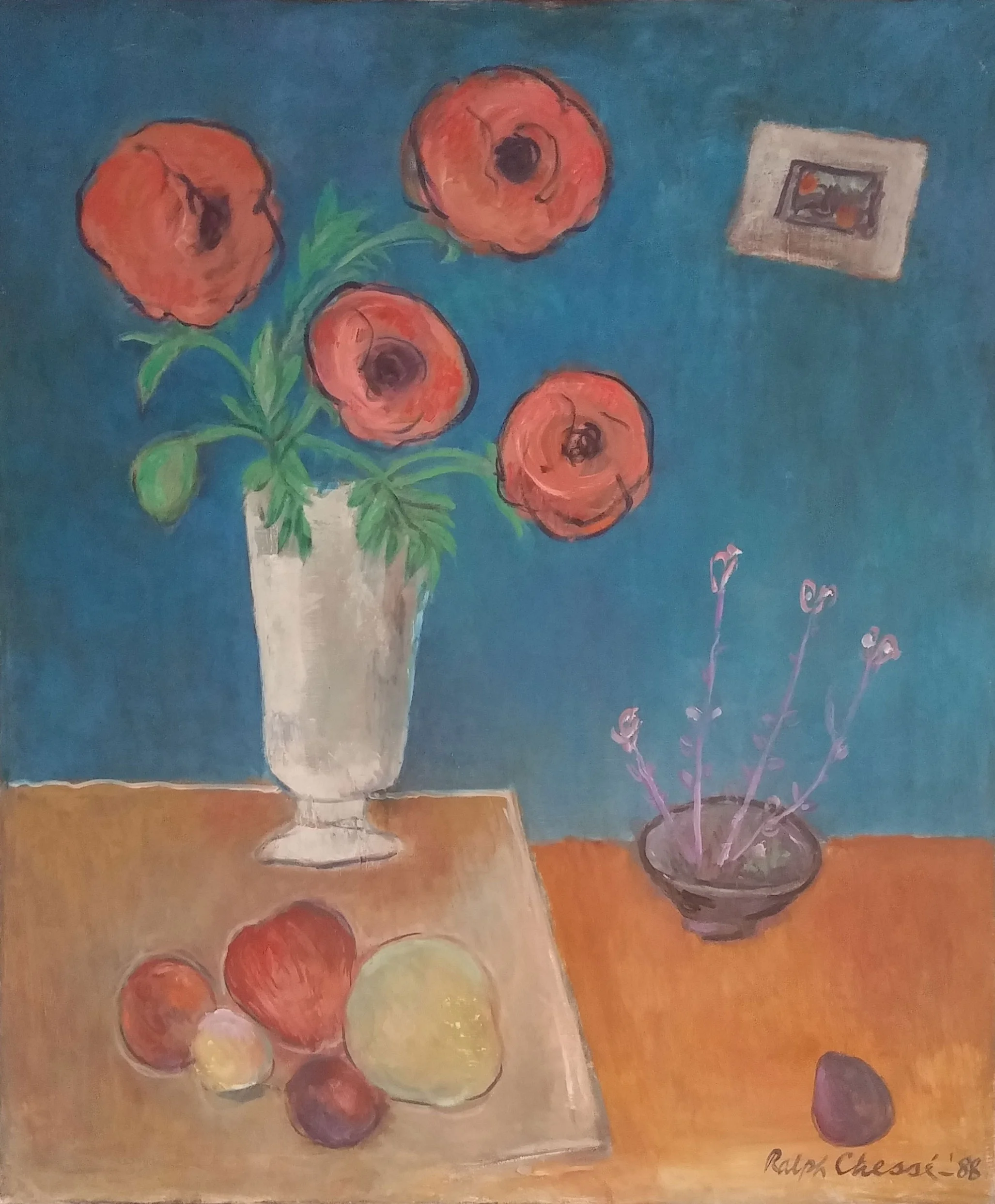 Still Life, oil, 34x40 Pathways Private Collection