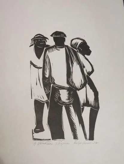 Four Variations on Three Figures , 9 ½ x 12 Ralph Chesse