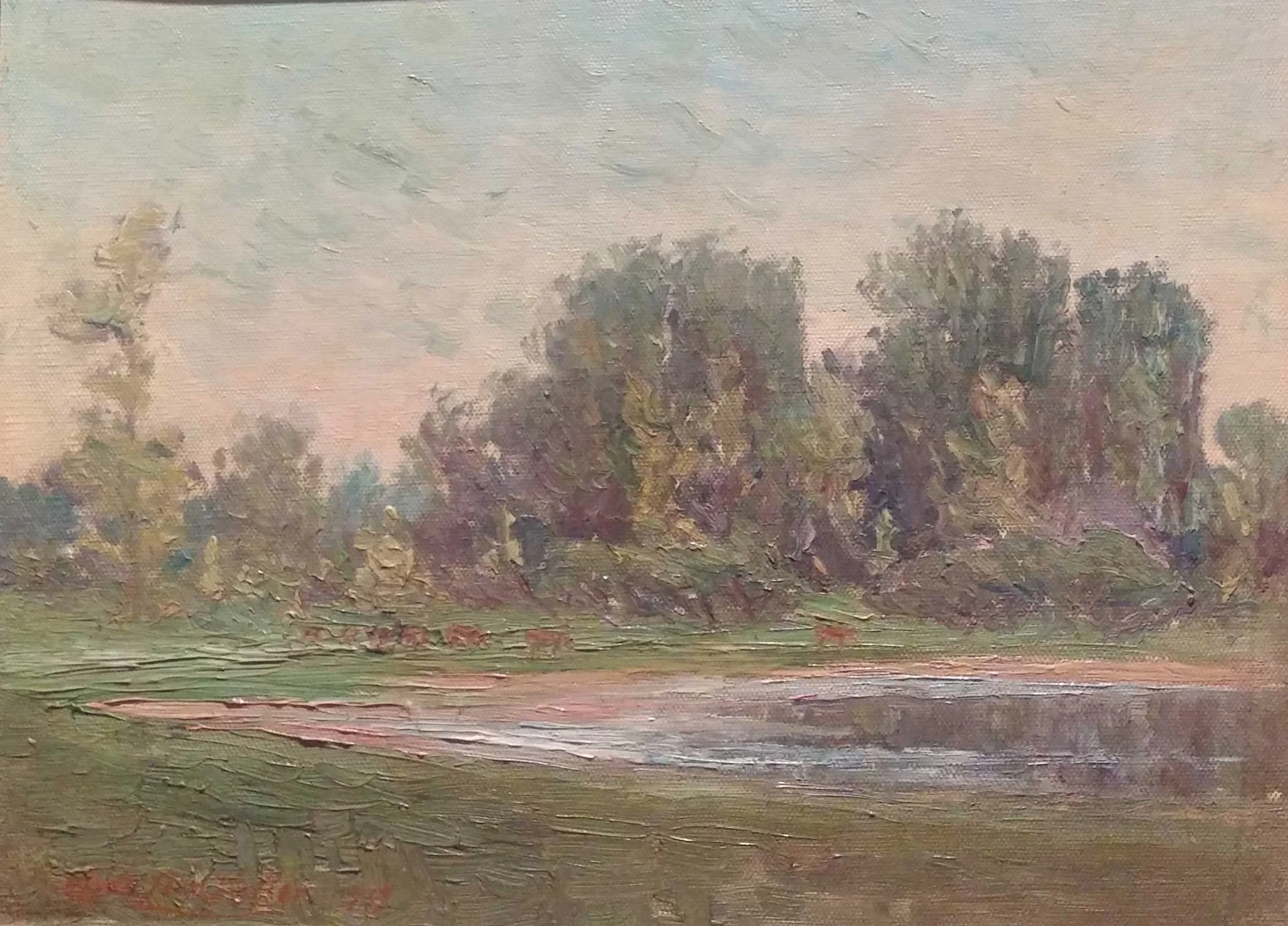 oil, 18x12 Pathways Private Collection