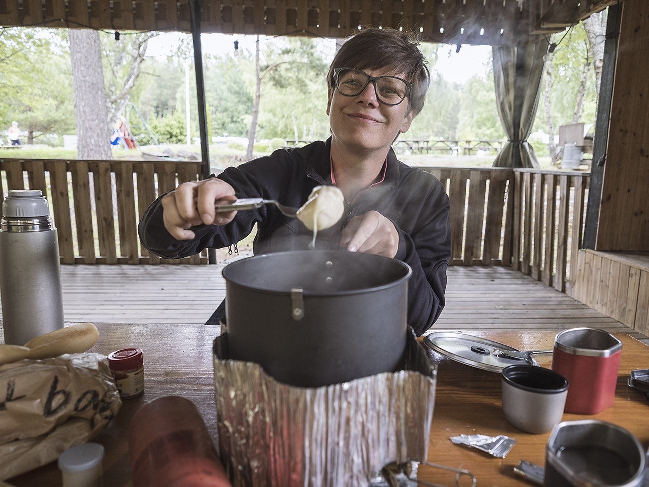 Fondue direkt aus der Schweiz importiert...hmmmm