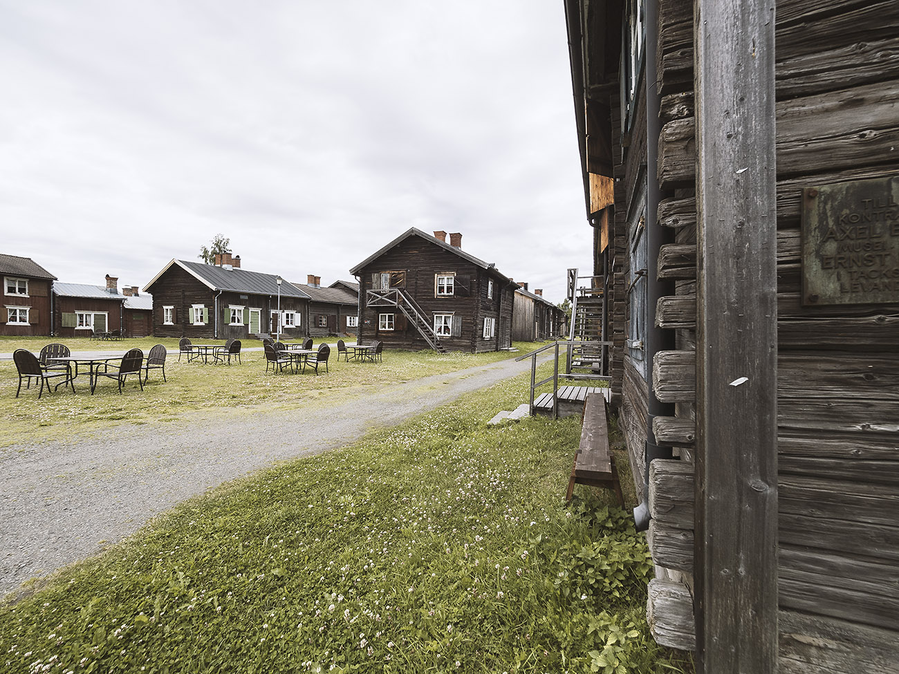 In Skellefteå gibt es eine alte Kirchenstadt
