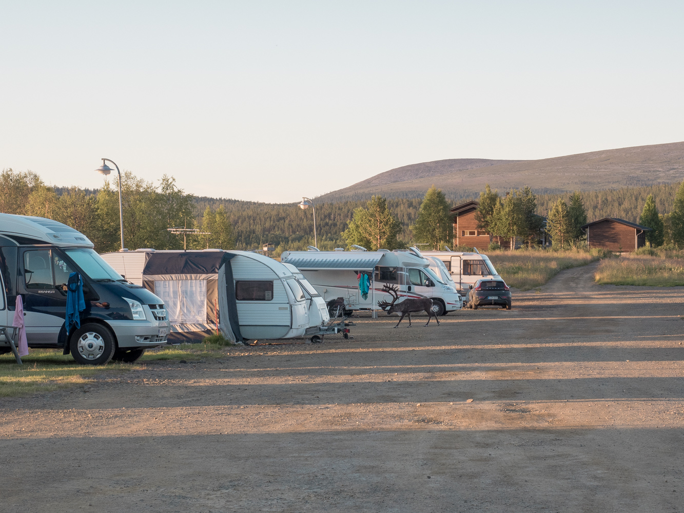 Kurze Runde durch den Campingplatz