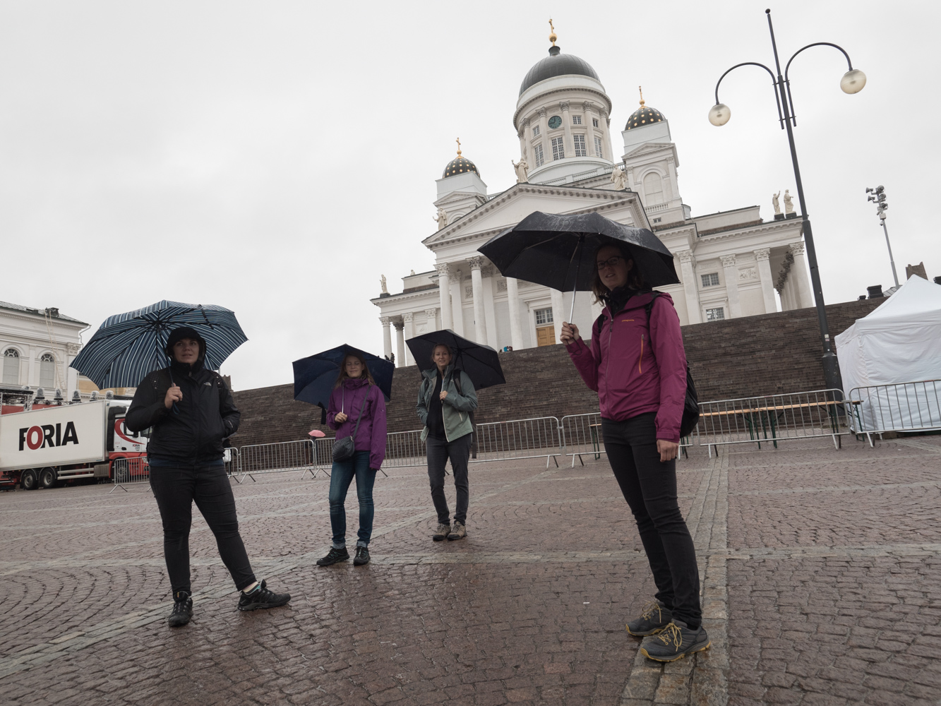 Helsinki by rain