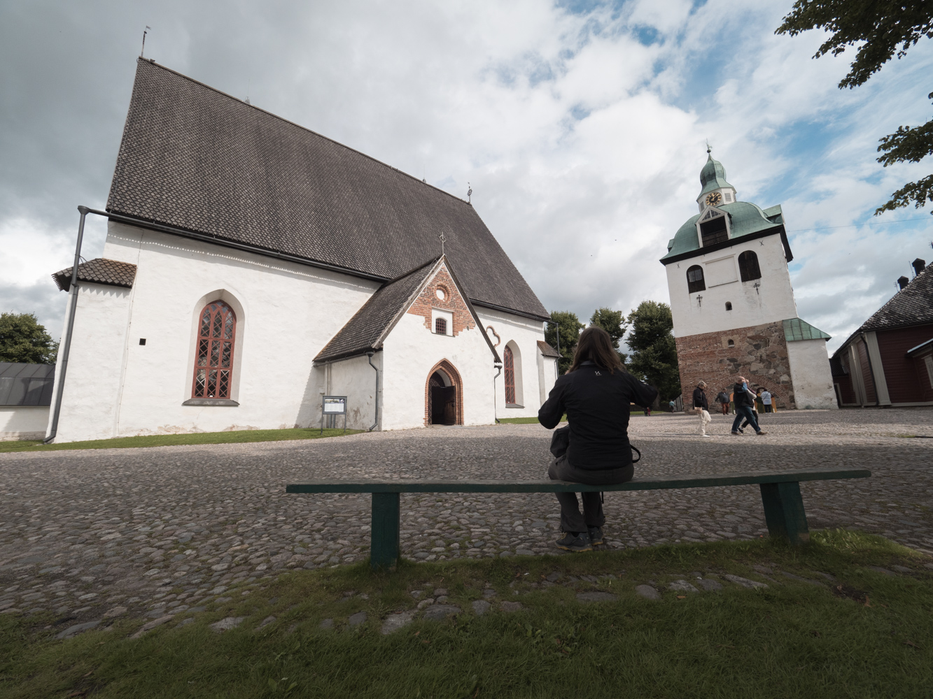 Der Dom von Porvoo aus dem 13. Jahrhundert