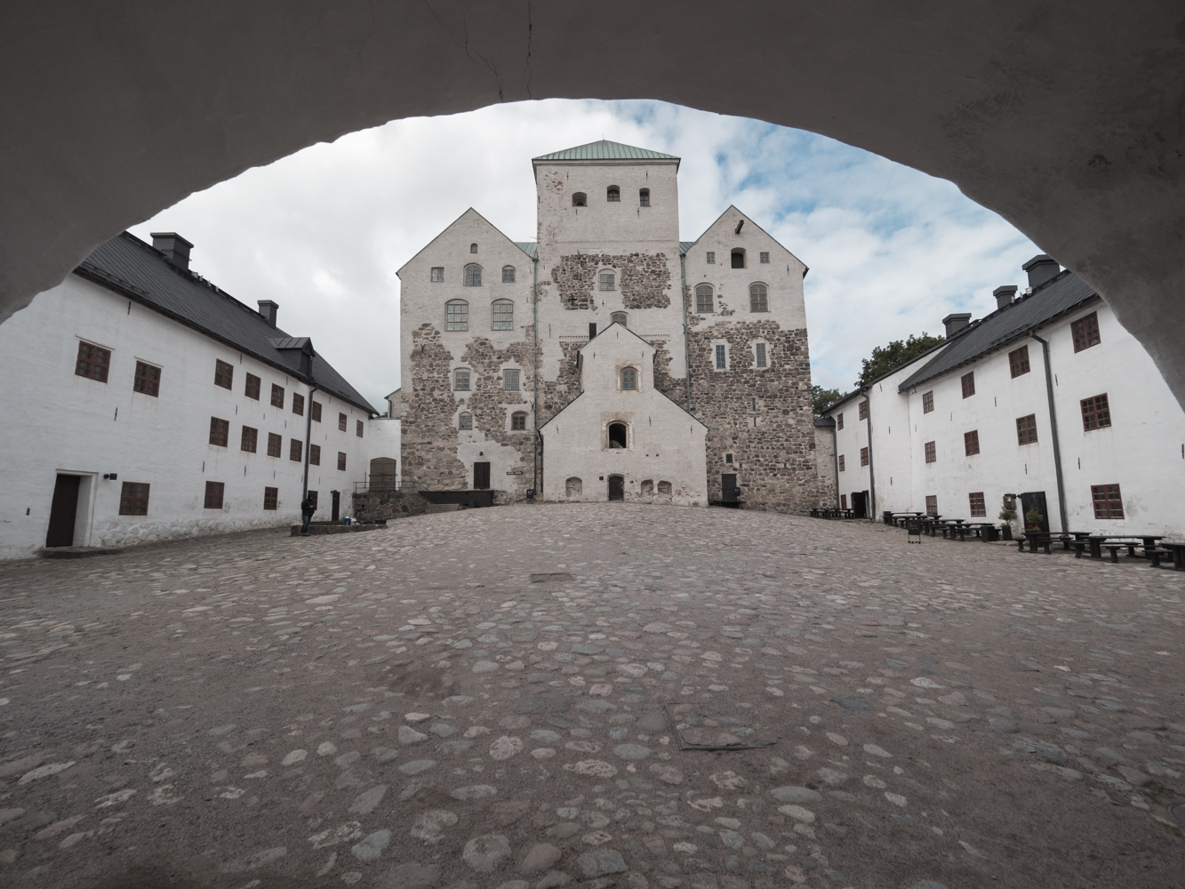 Burg von Turku, der ehemaligen Hauptstadt Finnlands