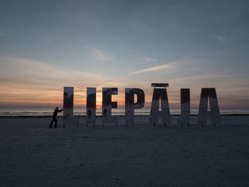 Liepaja, netter Ort im Westen Lettlands