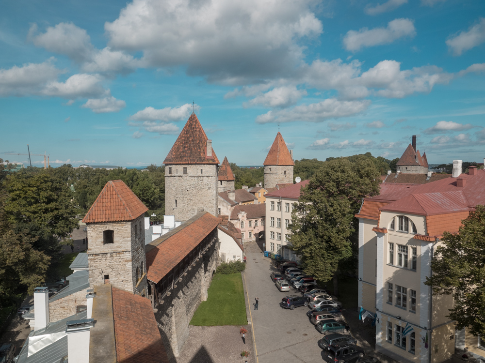 Blick über die Stadtmauern