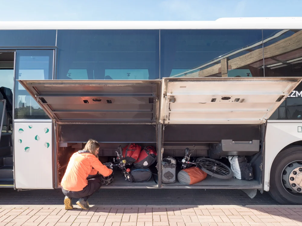 Unkompliziert: Fahrradtransport im Bus