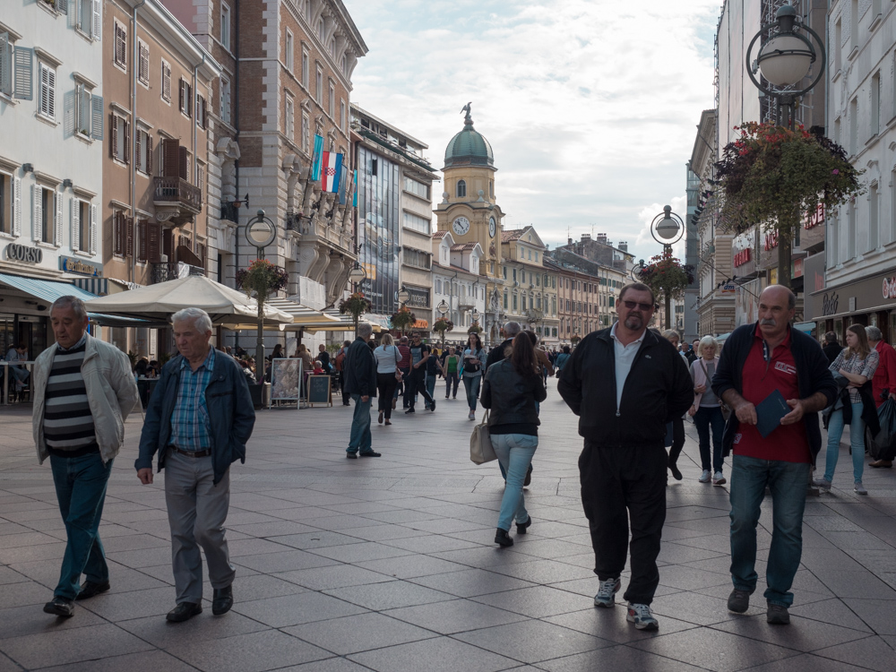 Spaziergang durch den Stadtkern von Rijeka