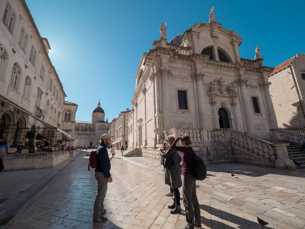 In der Altstadt von Dubrovnik